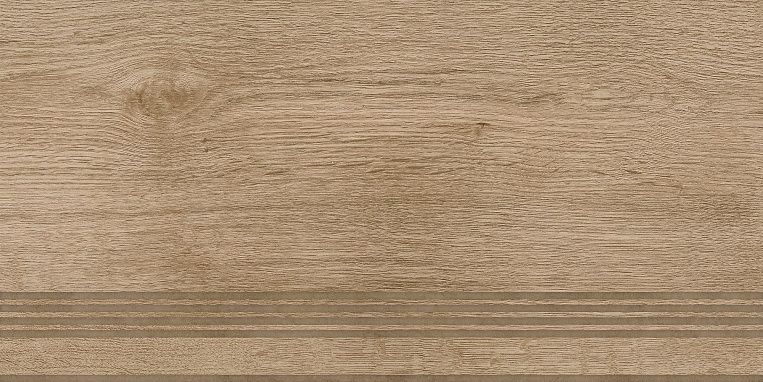 ST211VG Ступень кер. Nostrum_GT Беж. 30x60 _ 1\6 под дерево