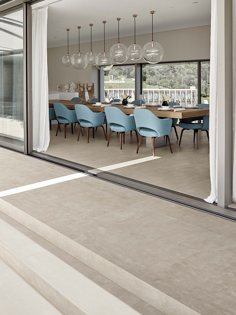Плитка керамогранит Boost White 60x120 Matt (1,44 кв.м.) под бетон
