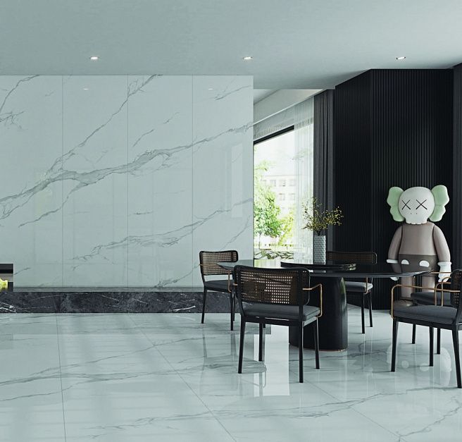 Интерьерные фото коллекции Marble Style 60x120 PL