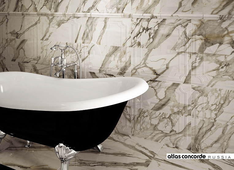 Интерьерные фото коллекции Supernova Marble