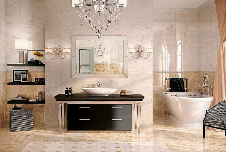 Интерьерные фото коллекции Supernova Onyx