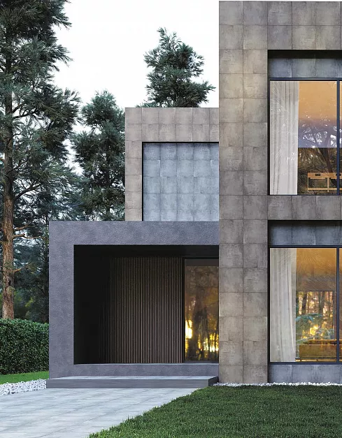 Плитка керамогранит Grasaro Beton Grey Beige G-1105 CR 600x600x9 (1,08 кв.м.) под бетон