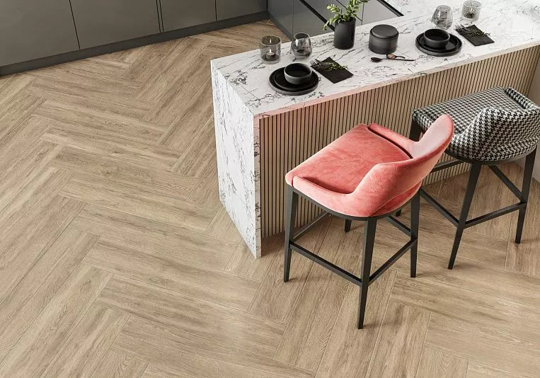 Интерьерные фото коллекции Realwood (керамогранит)
