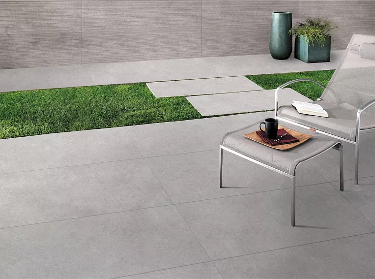 Плитка керамогранит Artceramic Delux Enrich Grey 60x120 Rustic (1,44 кв.м.) под бетон
